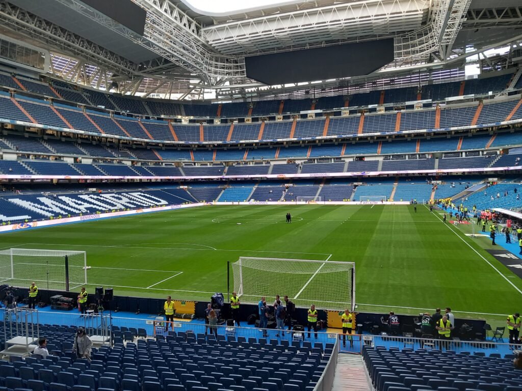 Estadio Santiago Bernabeu Leeg