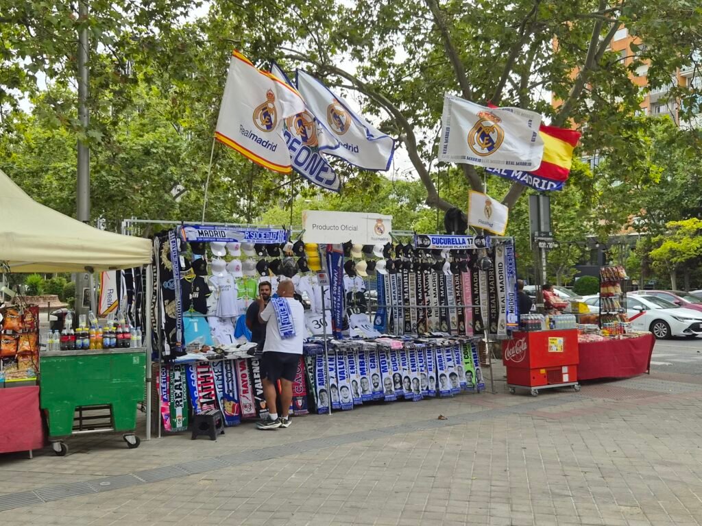 Kraampjes Real Madrid Santiago Bernabeu